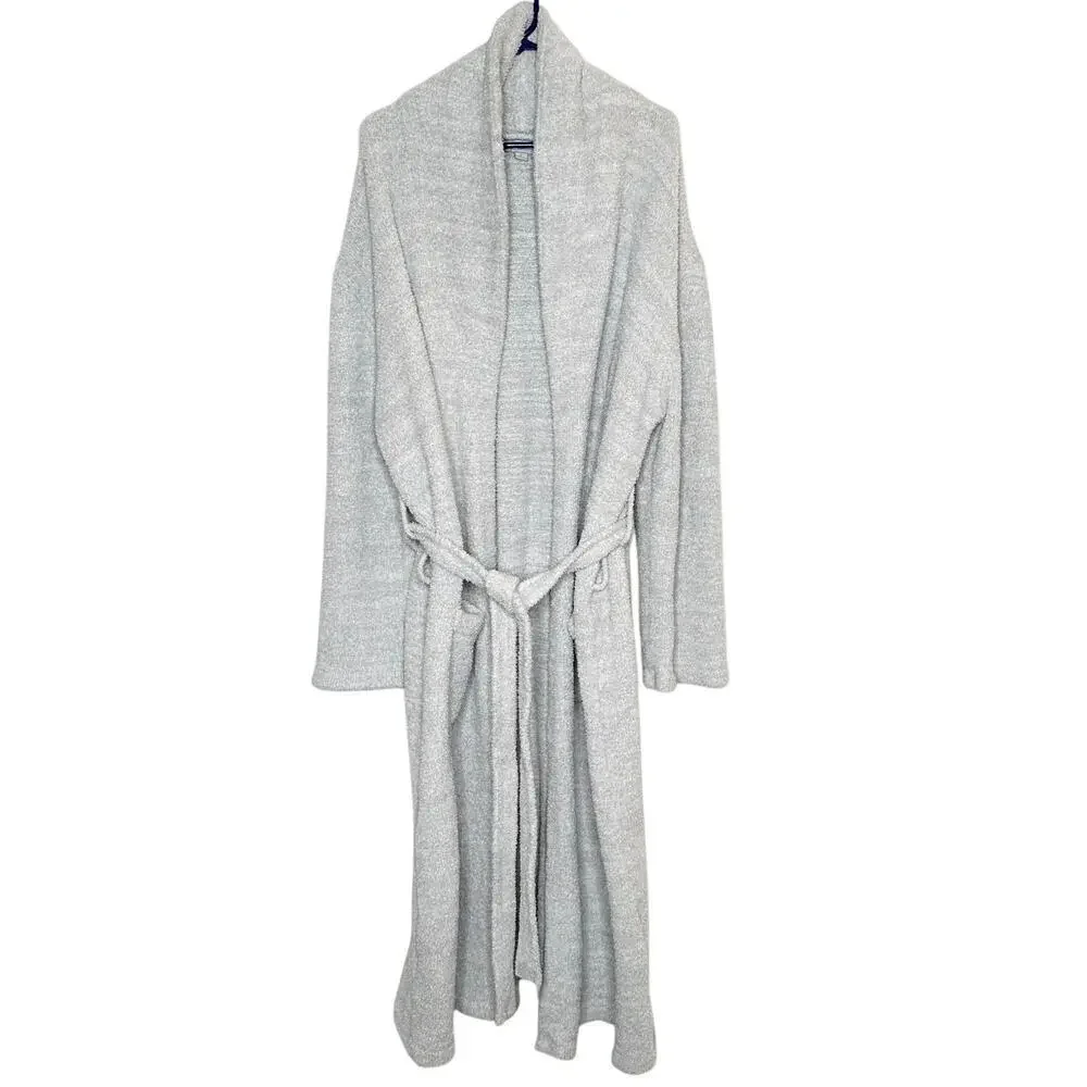 Barefoot Dreams Adult Robe Ocean White Size 3